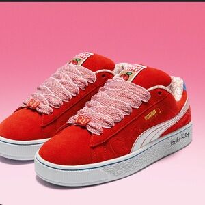 Hello Kitty Suede XL Sneakers -Brand New